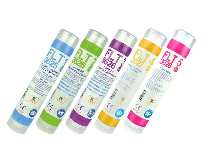 AQUASET 12" Inline Deluxe Beşli Filtre Seti