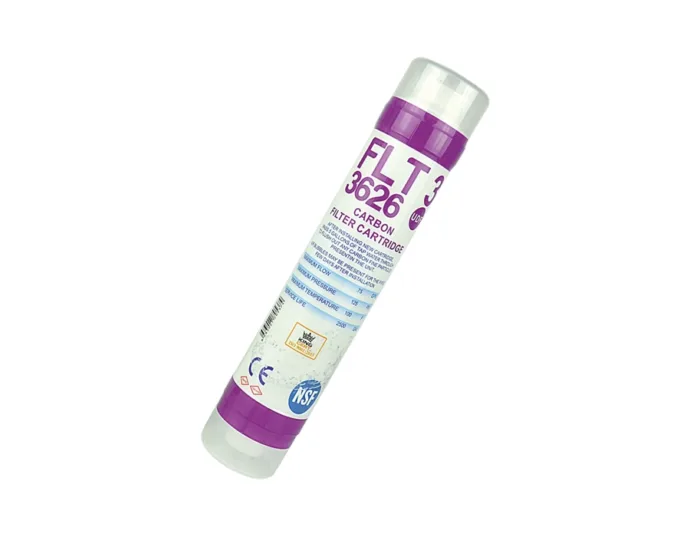 AQUASET 12" Inline Deluxe Blok Karbon Filtre