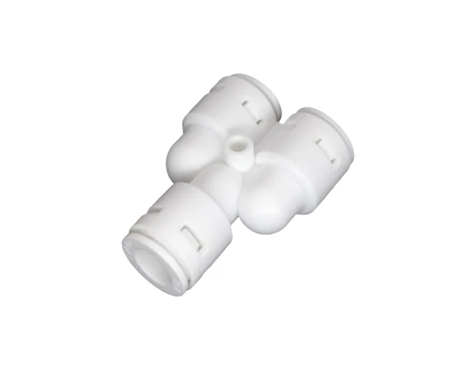 Üç Geçmeli YE Bağlantı 1/4" Quick- 1/4" Quick - 1/4" Quick