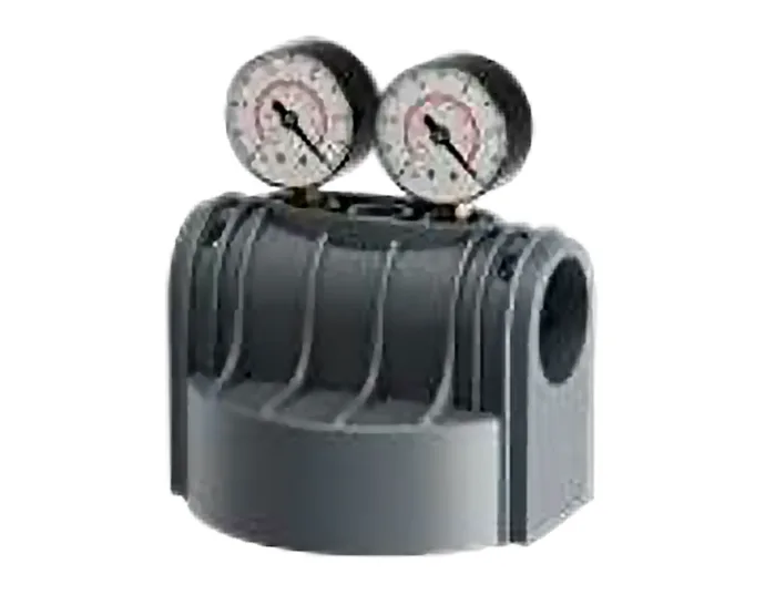 Tesisat Tipi Çift Manometreli Yedek Başlık