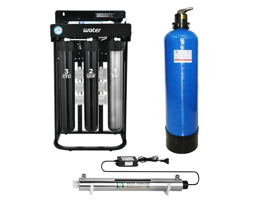 AQUASET RT-500GPD-DI-UV Deiyonize Saf Su Cihazı AQUASET RT-500GPD-DI-UV Deiyonize Saf Su Cihazı