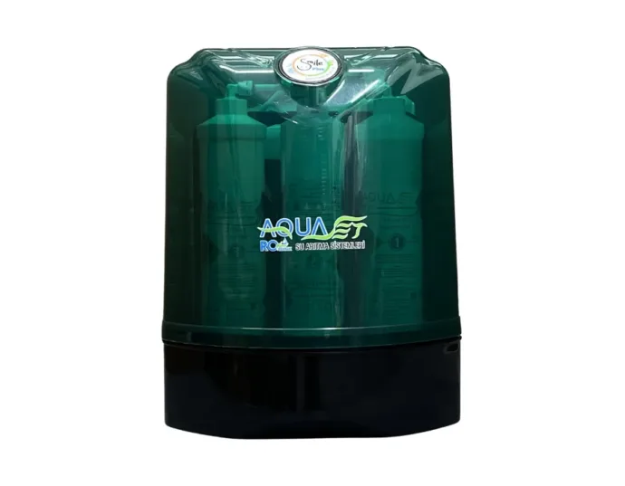 AQUASET RT-V105-P Smile Plus Serisi Kabinli Pompalı Su Arıtma Cihazı Yeşil