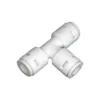 Üç Geçmeli TE Bağlantı 3/8" Quick- 3/8" Quick - 3/8" Quick